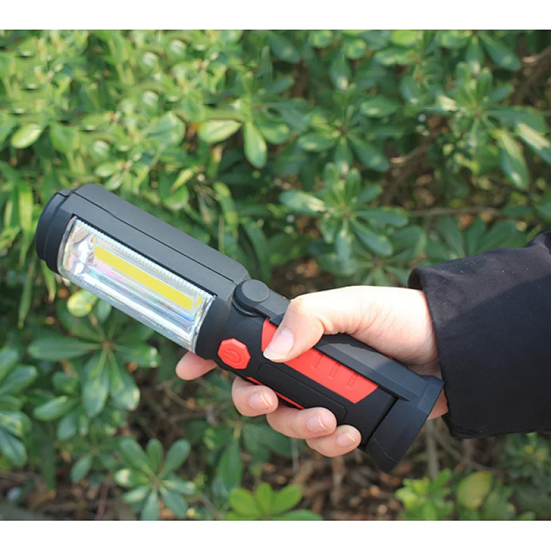Useful 3*AA battery Built-in Magnets handhold 3W COB Work light with led inspection work lamp