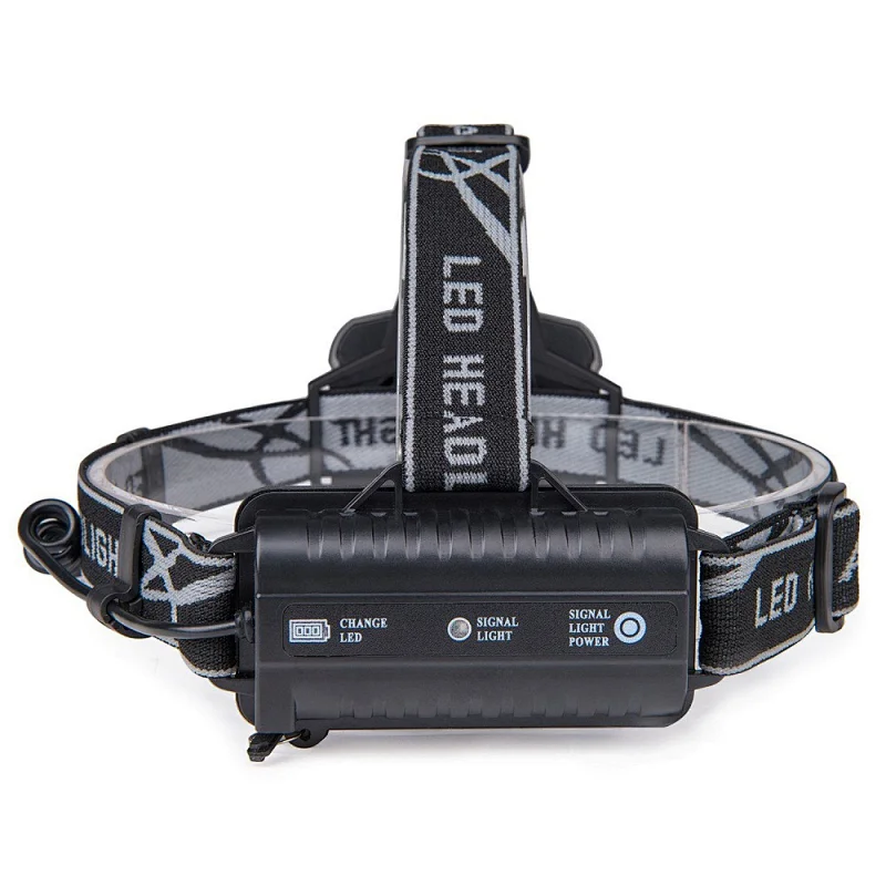 3T6+2LTS super bright waterproof headlight 6modes usb rechargeable led headlamp