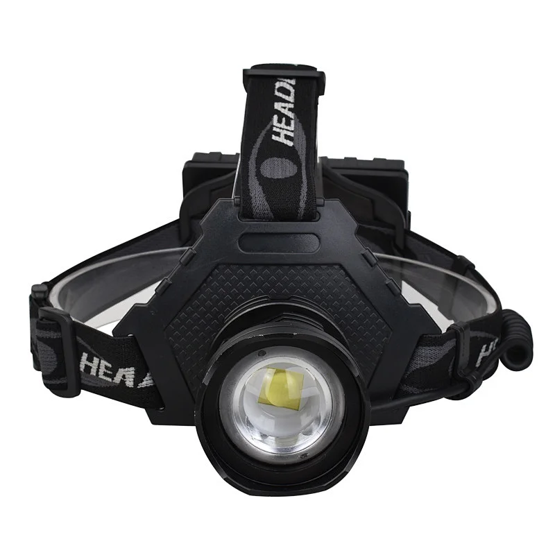 5 Modes multifunctional headlight with power bank function zoomable super bright p70 led headlamp