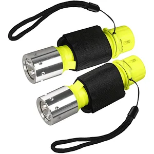 3 Mode high quality underwater LED flashlight waterproof IP68 torch scuba diving