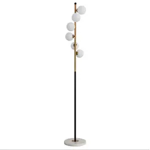 Customized saturn floor lamp modern hotel bedroom bedside standing for interior decoration