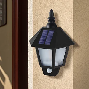 Solar lights for garden outdoor flame led chritmas light Waterproof ip65 wall lamp sensor