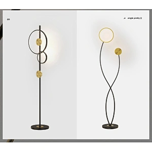 Quality choice nordic floor lamps for living room for indoor bedroom modern LED stand lamp