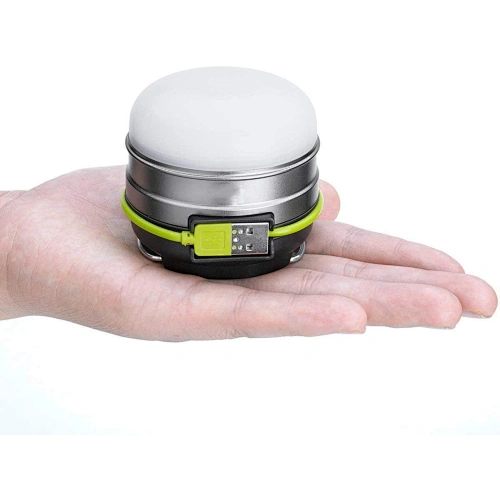 Camping lantern lamp LED battery small 3 light mode power bank waterproof mini flashlight
