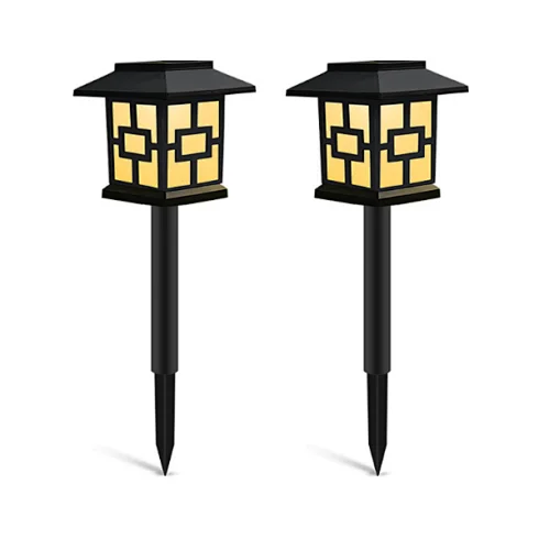 Pathway yard LED light solar powered lights garden landscape smart security