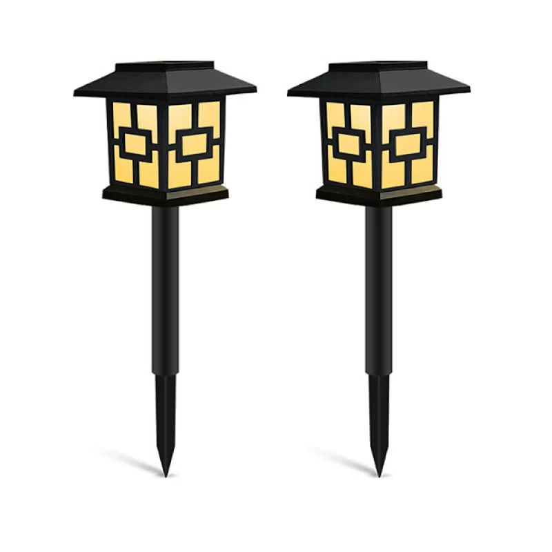 Pathway yard LED light solar powered lights garden landscape smart security