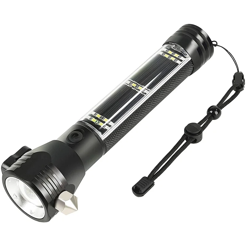 Multi-function LED flashlight powerful USB rechargeable LED torch flashlight bright
