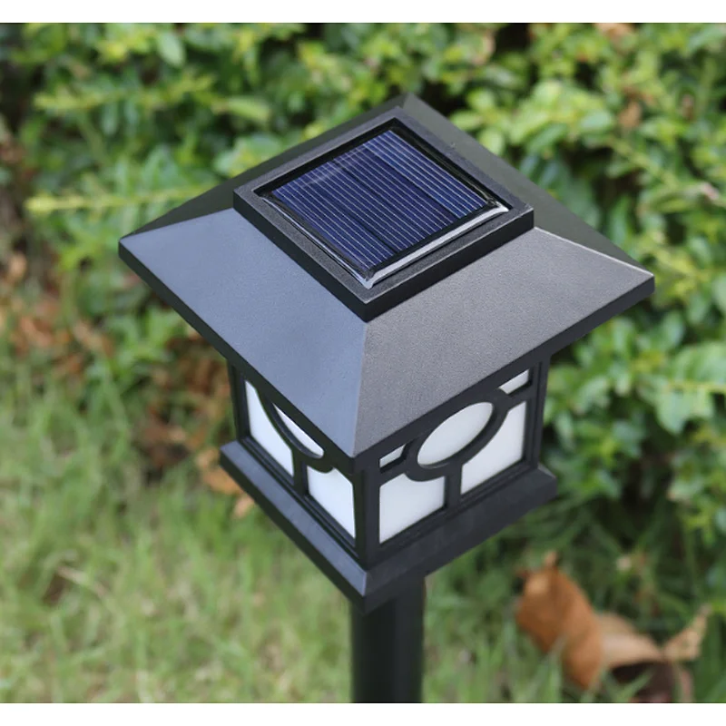 Pathway yard LED light solar powered lights garden landscape smart security