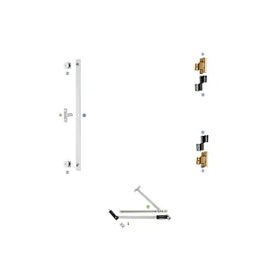 NPKC-01 Inswing Casement Window Hardware System with Fork Handle