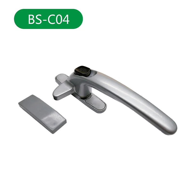BS-C04 Aluminium Casement Window Push Button Handle