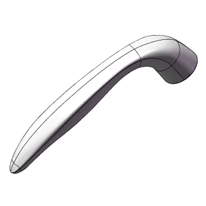 BS-D22 Quality Swing Casement Window Zinc Handle Series Replacement Window Hardware