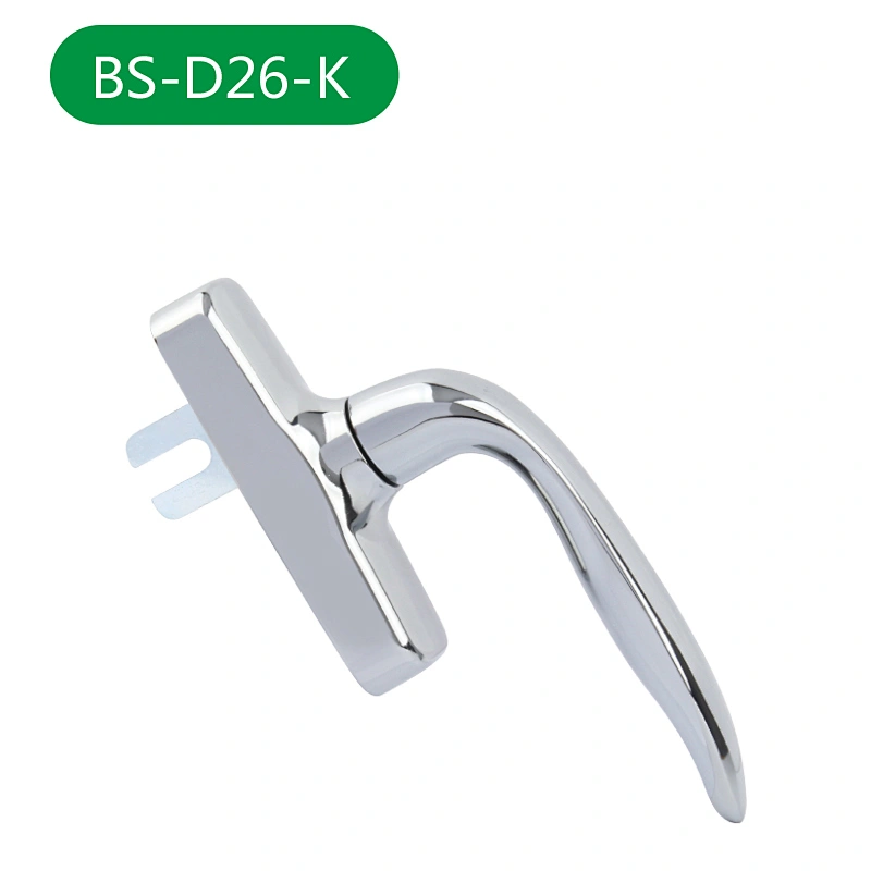 BS-D26 Customized casement window lock handle for zinc alloy