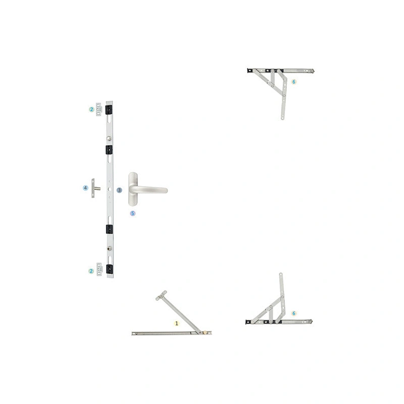 WPKC-03 Outside Opening Casement Window Hardware Casement Window Fittings