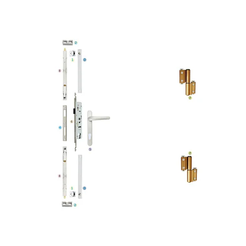PKM-01 Aluminum Casement Door Hardware Swing Door Parts