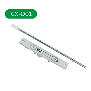 CX-D01 Aluminium Door Lever Action Flush Bolt for Double Doors