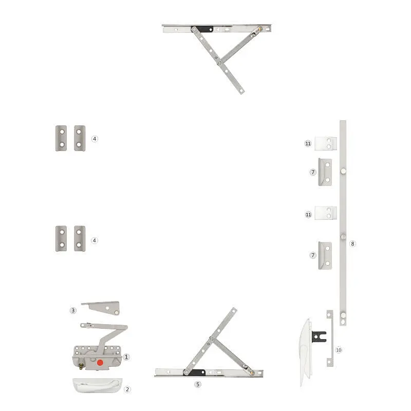 MS-PK-01 Casement Window Operator Crank Handle Window System Dyad Operator