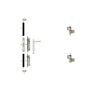 PKM-01 Aluminum Casement Door Hardware Swing Door Parts