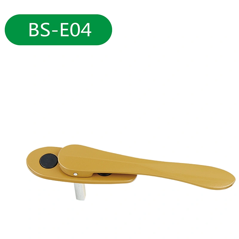 BS-E04 Aluminum Alloy Casement Window Screen Window Handle Folding Door Sword-Shaped Thin Flat Square Steel Handle