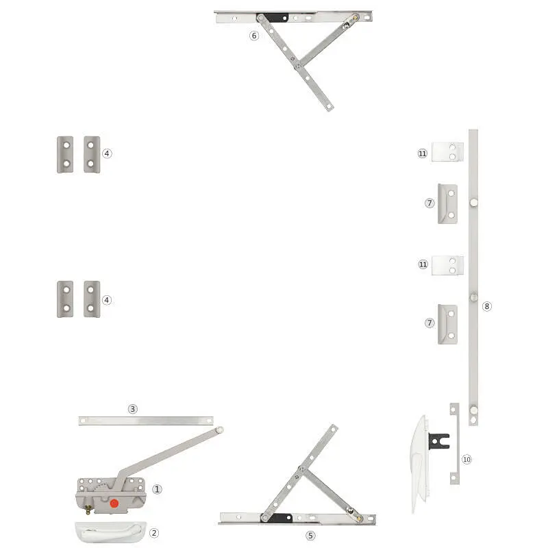MS-PK-02 Casement Window Operator Single Arm Window Operator Replacement Parts