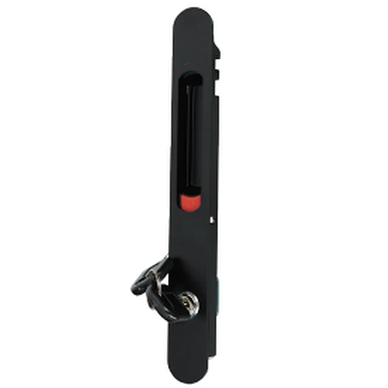 GS-A03 Double-sided Sliding Door Hook Locks for Aluminium Alloy Balcony Door and Window Lock with Keys