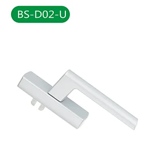 BS-D02-U double fork aluminum window handle for inside opening casement window