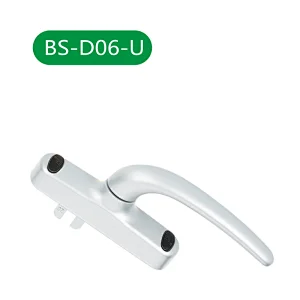 BS-D06-U Aluminum Alloy Casement Window Push Door Lever Window Accessories Outside Drive Fork Handle Lock