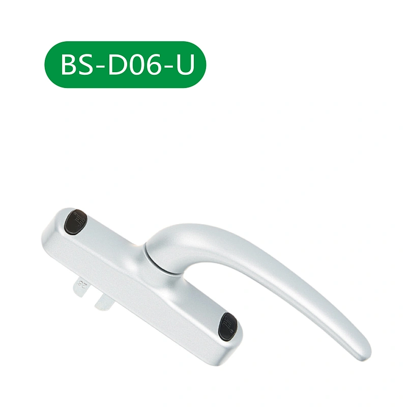 BS-D06-U Aluminum Alloy Casement Window Push Door Lever Window Accessories Outside Drive Fork Handle Lock