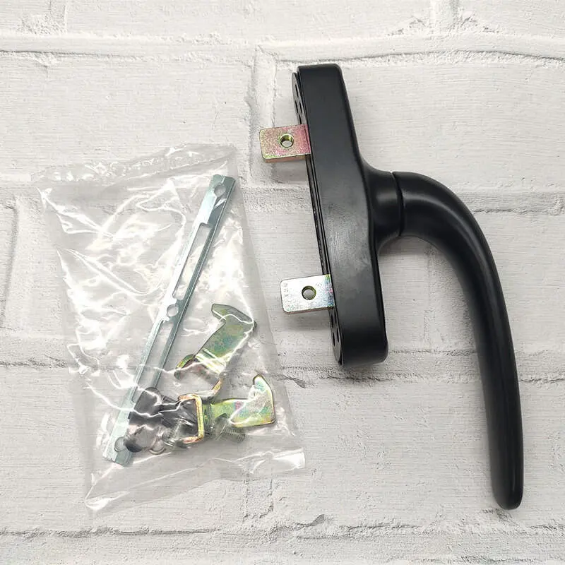 BS-D06-SG Double Folk Sliding Window Handle Aluminum Window Handle