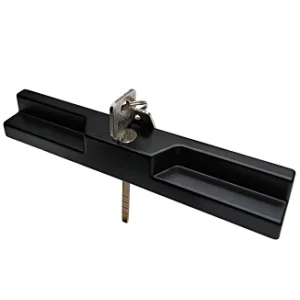 LS-B04 Sliding Patio Door Handle Set White (Locking)