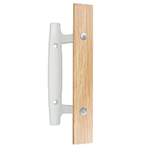 LS-B02 Patio Door Wood Mortise-Style Handle 3-15/16" Screw Holes