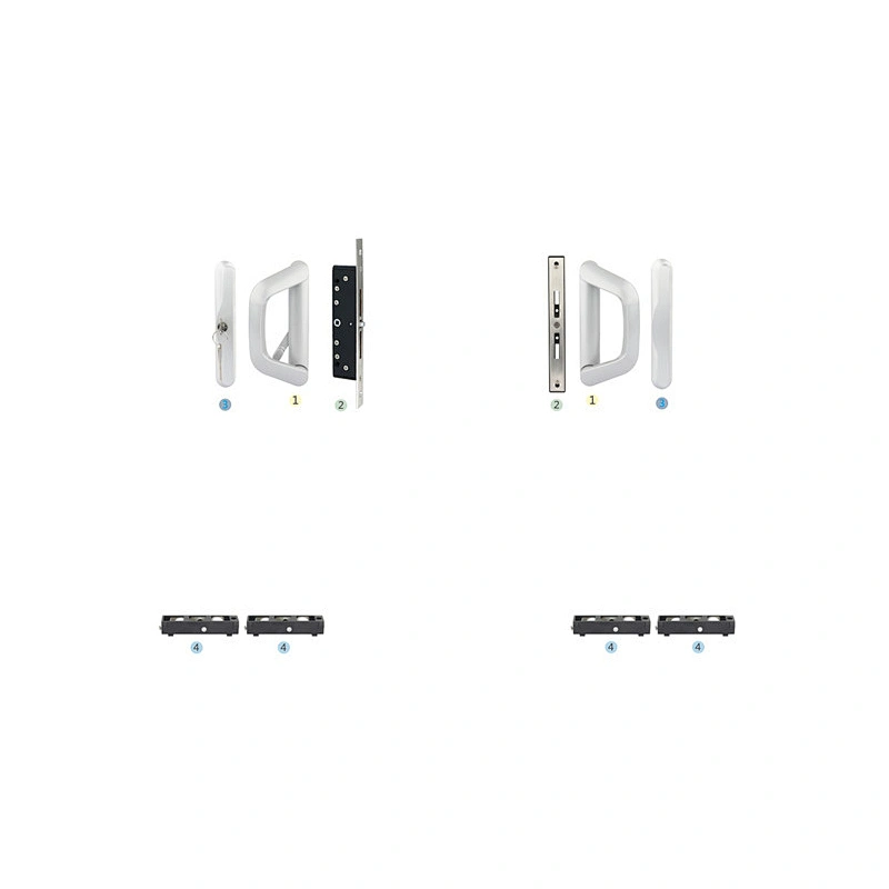 TLM-03 American style door locks and handles, Sliding patio door hardware system