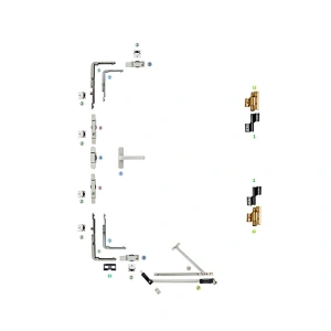 NPKC-02 Aluminum Casement Window Hardware System