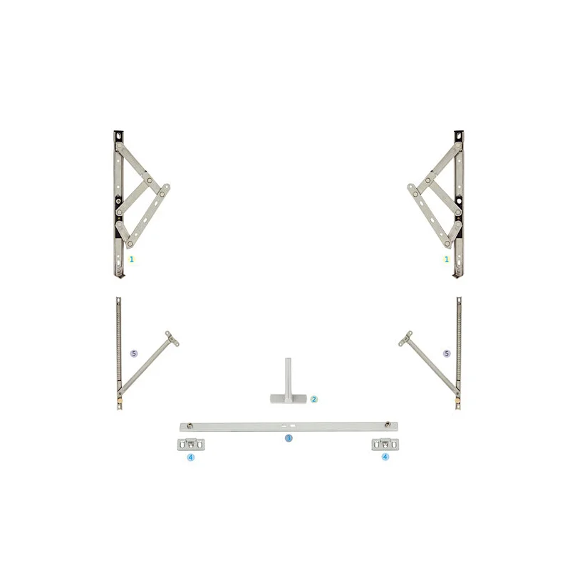 XXC-03 Awing Window Hardware Accessories Multi-point lock Window Hardware System