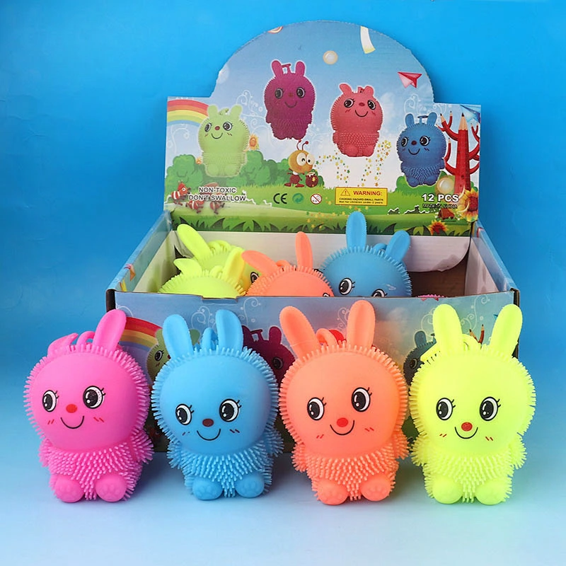 Flashing Rabbit Puffer Ball|Yiwu Mingjian Toys Co.,LTD