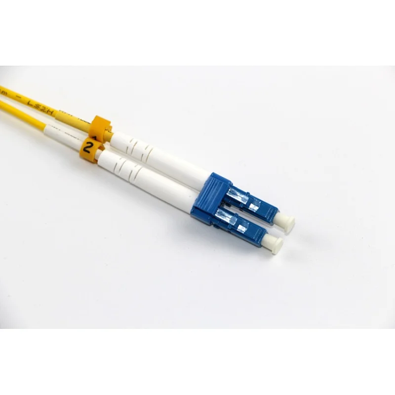 High quality Yellow 2.0mm 3.0mm Duplex SC-LC UPC Fiber optic patch cord