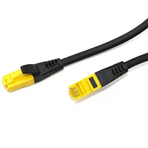 CAT6A super soft TPU/PVC jacket network cable Environmental protection High elastic