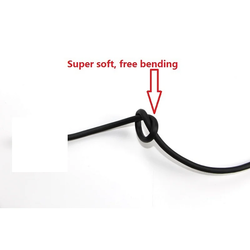 CAT6A super soft TPU/PVC jacket network cable Environmental protection High elastic