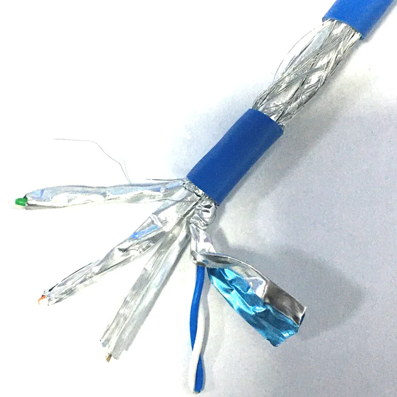 SFTP CAT7 CABLE 1000FT RJ45 305m network cable braided cat 7a lan cable