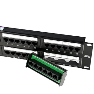 48 ports  UTP Cat6 Patch Panel