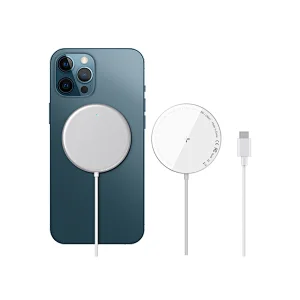 Latest Design Factory Wholesale Wireless Charger PD 15W Magnetic Wireless Charger for Iphone 12 Wireless Charger Charging AC