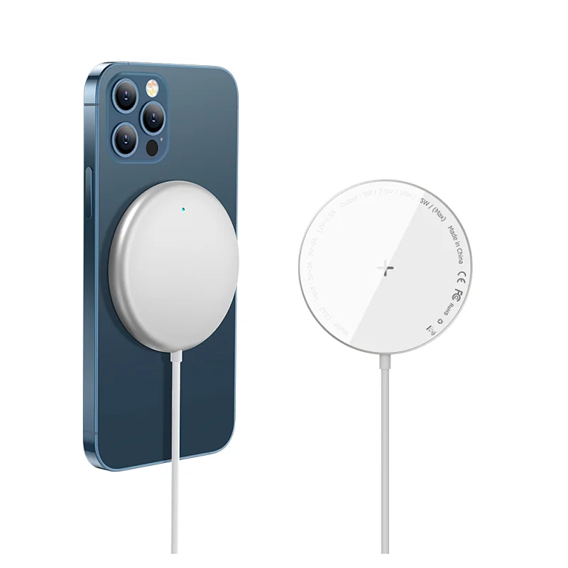 Latest Design Factory Wholesale Wireless Charger PD 15W Magnetic Wireless Charger for Iphone 12 Wireless Charger Charging AC