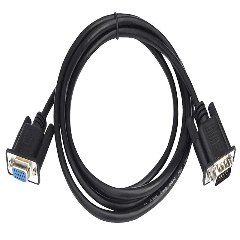 15PIN Male VGA to 15PIN Female VGA Cable