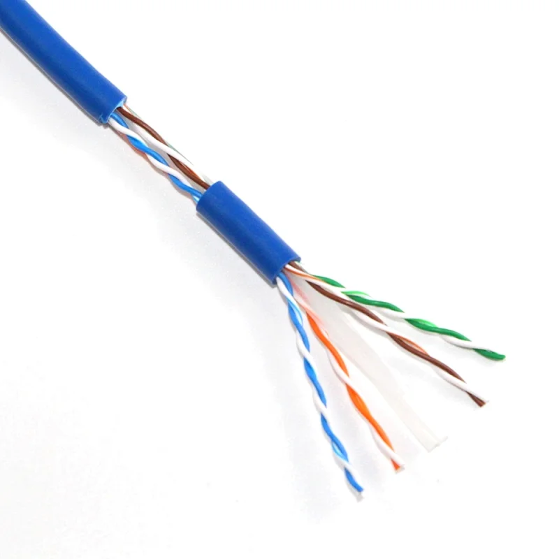 High quality 24awg bare copper cables 1000ft 305m cat6 ftp lan cable