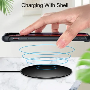 Factory wholesale good quality round powermat universal magnetic desk fast charging wireless charger