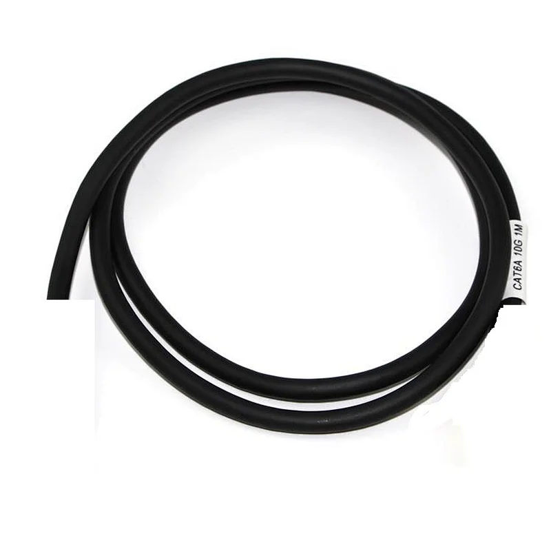 CAT6A super soft TPU/PVC jacket network cable Environmental protection High elastic