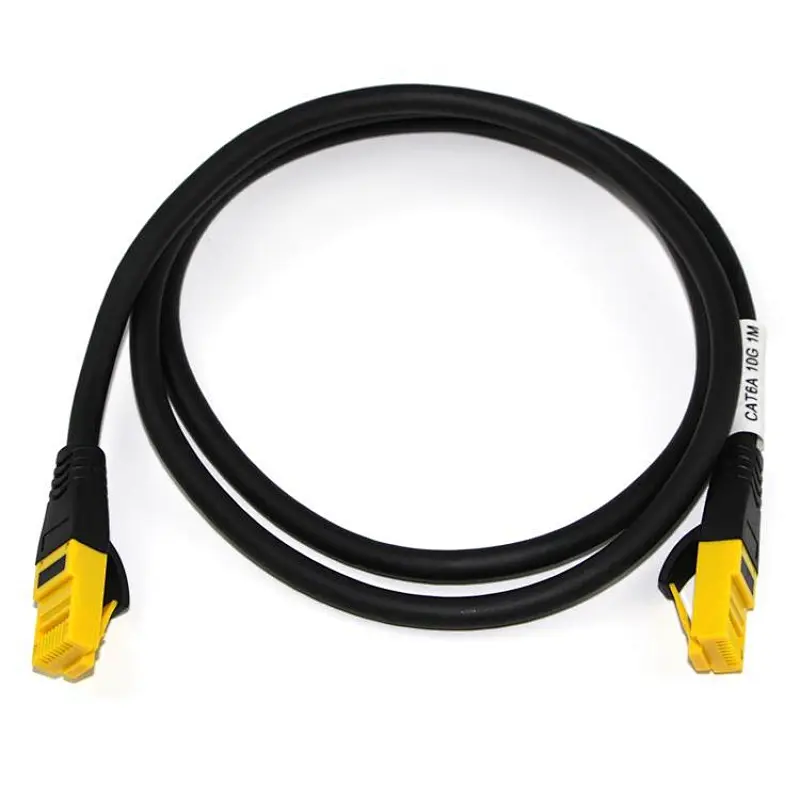 Soft network cable cat6 connector 23awg bare copper Super soft PUR jacket
