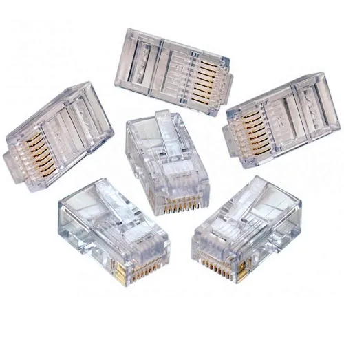 Manufacture wholesale cat5e CAT6 UTP  RJ45 Modular Plug connector