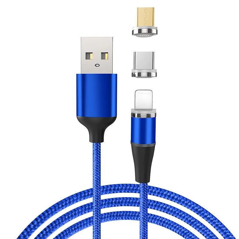 3 in 1 5V 2.4A magatic multi charging cable