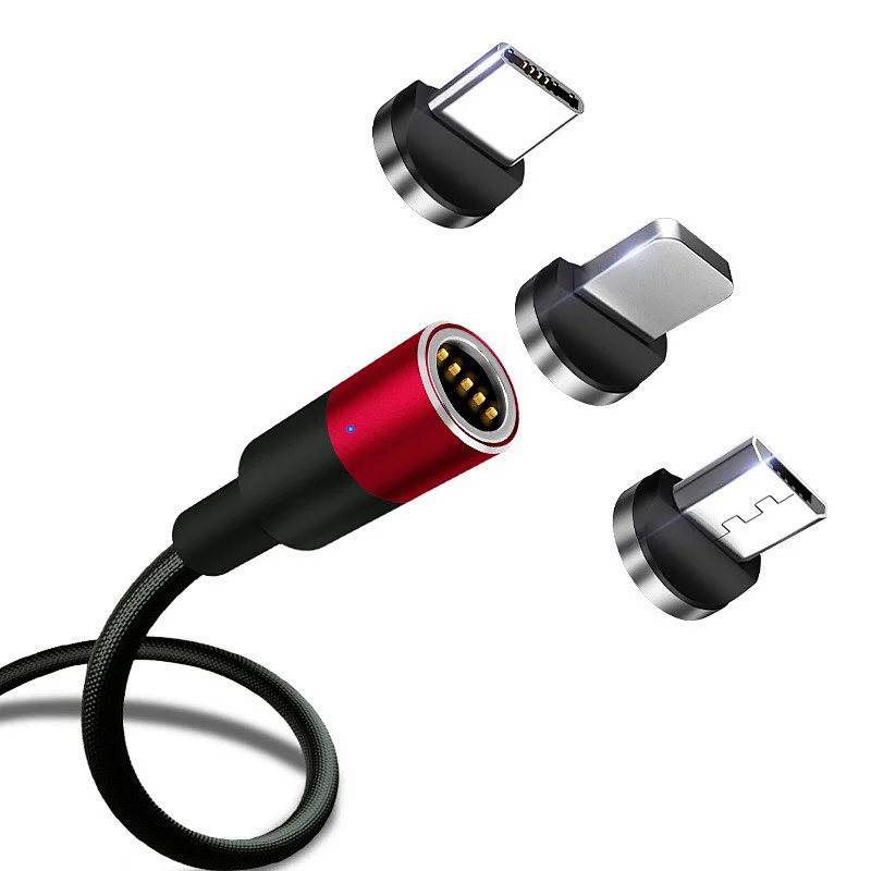 3 in 1 Magnet Cable for iPhone and Andriod