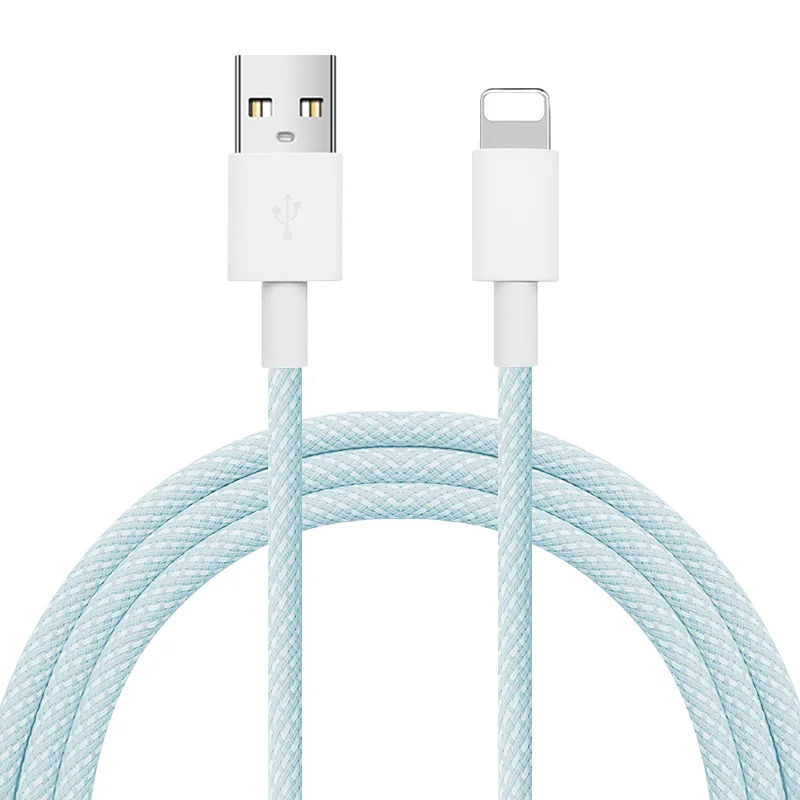 Braided Multi-colors lightning cable for iPhone